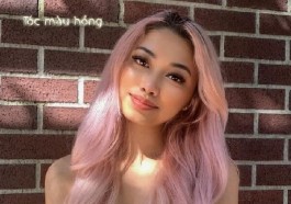 tóc màu hồng